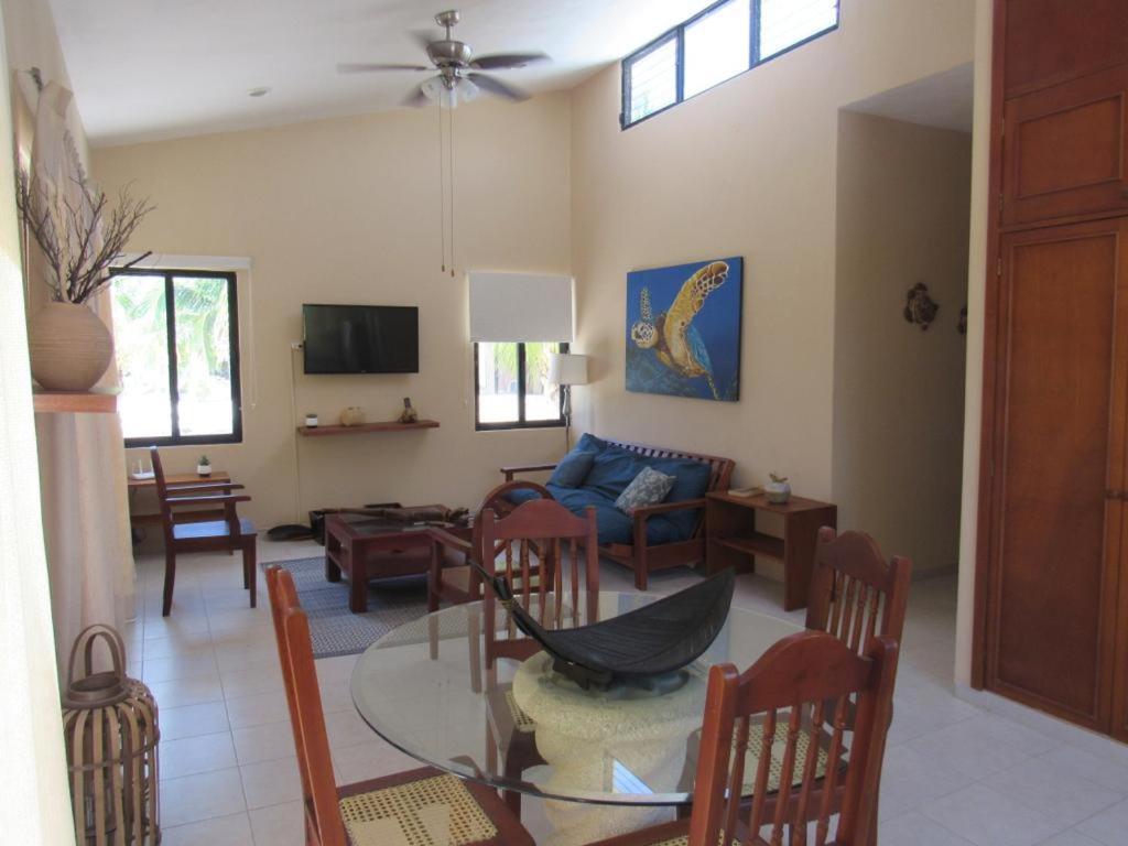Two Bedroom Beachfront Villa Celestun Exterior foto